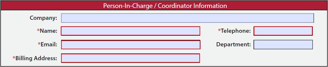 coordinator information