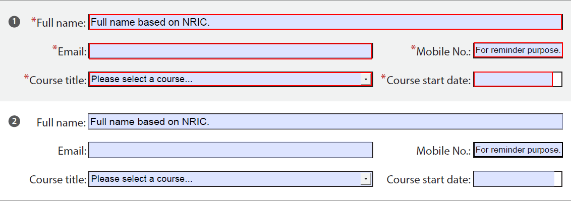 mandatory fills